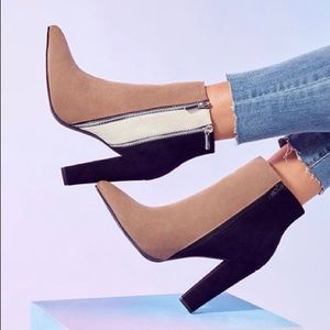 JustFab Colourblock Bootie